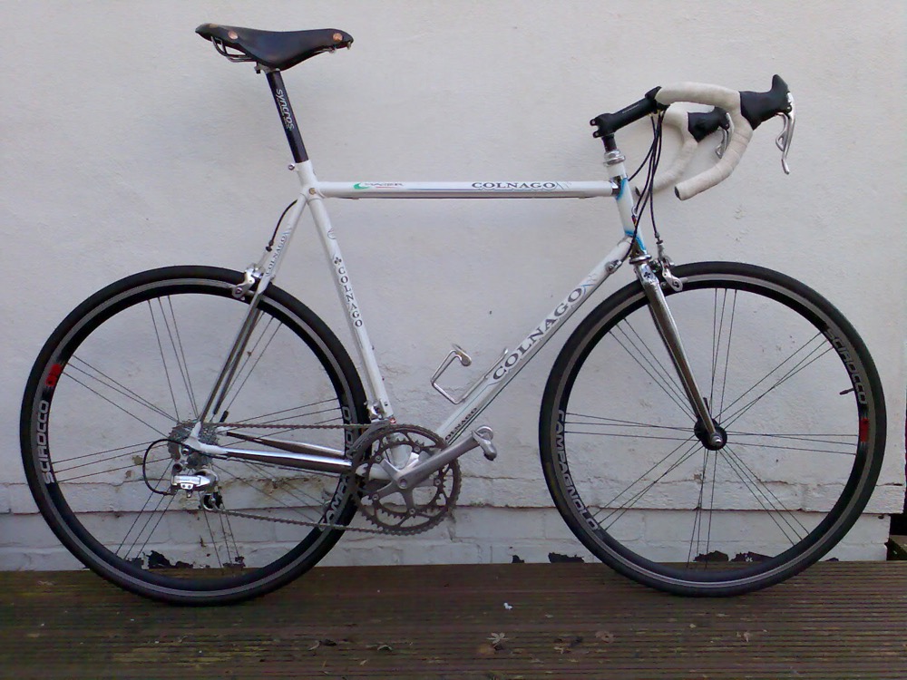 Version 1: wrong saddle, post and stem