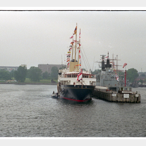 HMS Britannia - I touched the lines!
