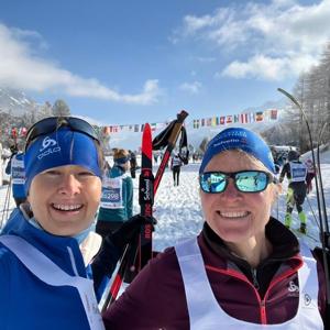 Ruthie and Ali at the start